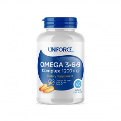 Омега-жиры Uniforce Omega-3-6-9 Complex 1200 мг 120 капс (нейтральный)