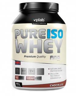 Протеин (изолят) vplab Pure Iso Whey  908 г (шоколад)