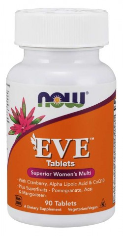 Витаминно-минеральный комплекс NOW Eve витамины для женщин 90 таб.