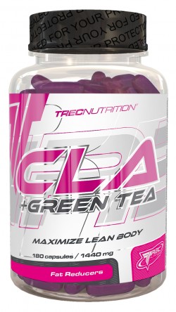 Конъюгированная линолевая кислота Trec Nutrition CLA + Green Tea 180 капс