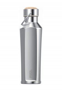 Бутылка Спортивный Элемент T01 Platinum  500 мл нержавеющая сталь
