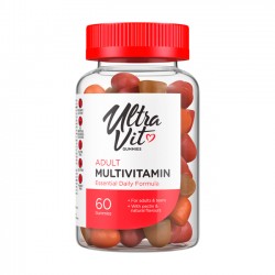 Витаминно-минеральный комплекс UltraVit Gummies Adult Multivitamin 60 таб (апельсин-ваниль)