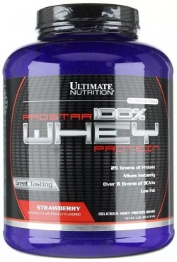 Протеин Ultimate Nutrition  Whey Protein 2390 г (клубника)