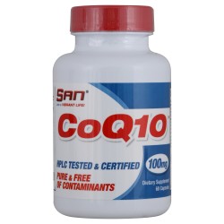 Коэнзим Q10 Антиоксидант SAN CoQ10 100 мг 60 капс.
