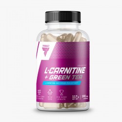Карнитин Trec Nutrition L-Carnitine + Green Tea 180 капс
