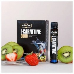 Карнитин Maxler L-Carnitine 3000 14х25 мл (клубника-киви)