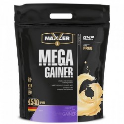 Гейнер Maxler Mega Gainer 4540 г (ванильное мороженое)