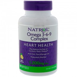 Омега-жиры Natrol Omega 3-6-9 Complex 90 капс