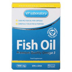 Омега-жиры vplab Fish Oil 1000 мг 60 капс