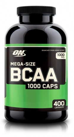 Аминокислотный комплекс BCAA Optimum Nutrition BCAA 1000 Caps 400 капсул
