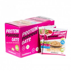 Каша BOMBBAR Protein Porridge Oats 60 г 15 шт малина