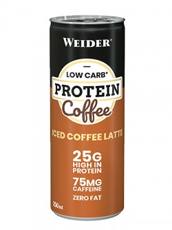 Напиток низкоуглеводный протеиновый кофе Weider Low Carb Protein Coffee 250 мл (ледяной латте)