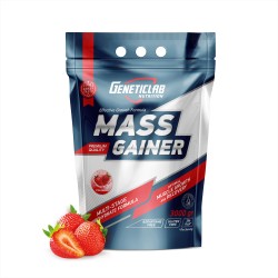 Гейнер Geneticlab Nutrition MASS Gainer 3000 г (клубника)