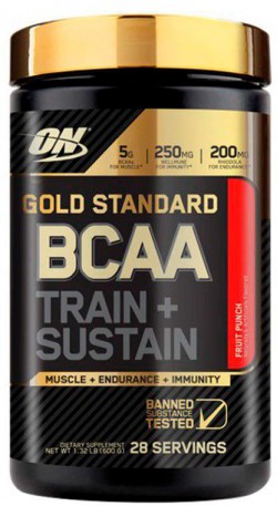 BCAA Optimum Nutrition Gold Standard BCAA 280 г (фруктовый пунш)