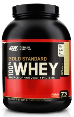 Протеин Optimum Nutrition 100% Whey Gold Standard  2270 г (французский ванильный крем)