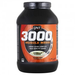 Гейнер QNT Muscle Mass 3000 1300 г (ваниль)