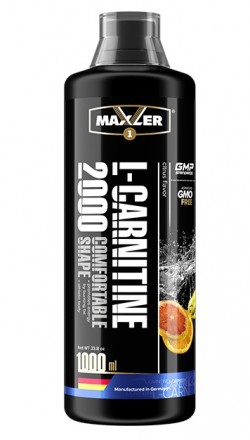 Карнитин Maxler L-Carnitine 2000 1000 мл (цитрус)