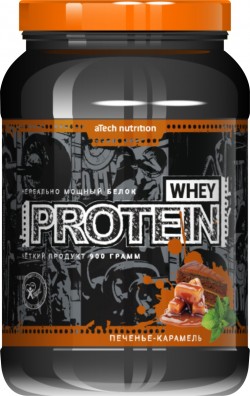 Протеин Atech Nutrition Whey Protein 924 г (печенье-карамель)