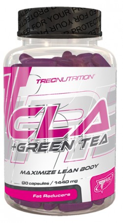 Конъюгированная линолевая кислота Trec Nutrition CLA + Green Tea 90 капс