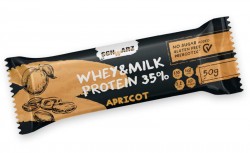 Батончики SchWarz Whey & Milk Protein 35% 50 г 12 шт (клубника в йогурте)