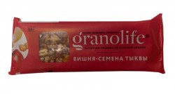 Батончики Granolife Батончик-гранола Granolife 30 г (вишня-семена тыквы)