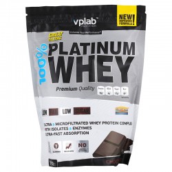 Протеин vplab 100% Platinum Whey 750 г (шоколад)