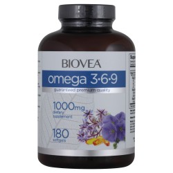 Омега-жиры BioVea Omega 3-6-9 180 капс