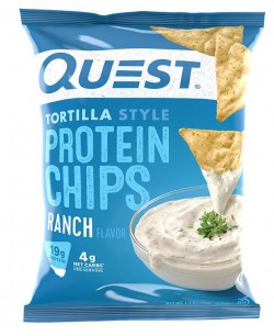 Quest Protein Chips 32 г тортилья с соусом