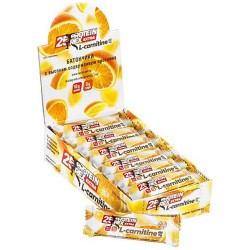 Батончики ProteinRex Extra L-Carnitine 25% 40 г 18 шт (апельсин)
