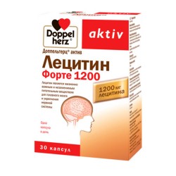Специальный препарат Doppelherz Лецитин Форте 30 капс