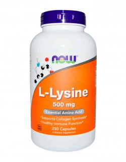 Аминокислотный комплекс NOW L-Lysine 500 мг 250 капс.