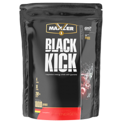 Энергетик Maxler Black Kick (пакет) 1000 г (вишня)