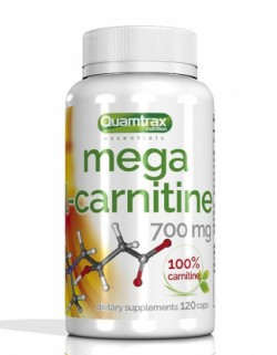 Карнитин Quamtrax Nutrition Mega L-Carnitine 700 мг 120 капс