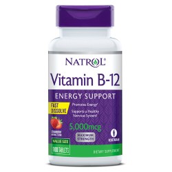 Витамины Natrol Vitamin B-12 5000 мкг 100 таб.