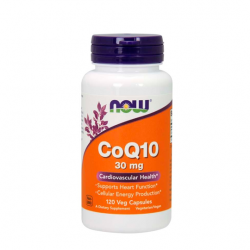 Коэнзим Q10 Антиоксидант NOW CoQ10 30 мг 120 капс.