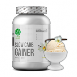 Гейнер Nature Foods Slow Carb Gainer 1000g (ваниль)