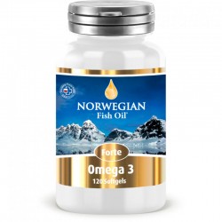 Омега-жиры NORWEGIAN Fish Oil Омега-3 Форте 120 капс