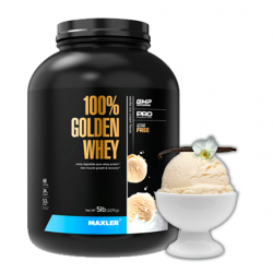 Протеин Maxler Golden Whey 2270 г (ванильное мороженое)