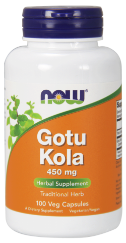 Специальный препарат NOW Gotu Kola 450 мг 100 капс.