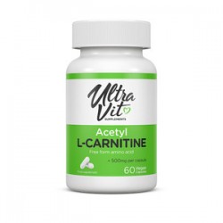 Карнитин UltraVit Acetyl L-Carnitine 60 капсул