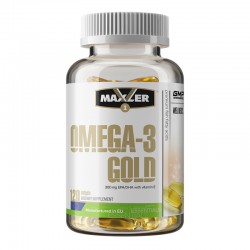 Омега-жиры Maxler Omega-3 Gold 120 капс.