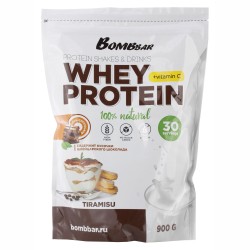 Протеиновый коктейль BOMBBAR Whey Protein shakes & drinks 900 г (тирамису)