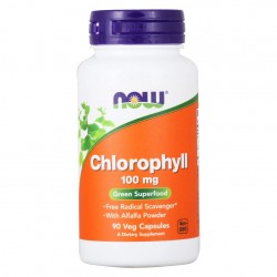 Специальный препарат NOW Chlorophyll 100 мг 90 капс.