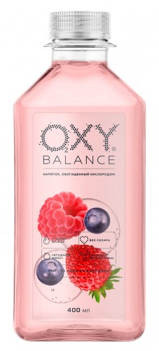Напиток Oxy Balance негазированный 400 мл (ягодный микс)