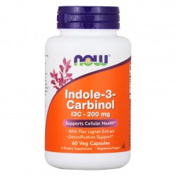 Антиоксидант NOW Indole-3-Carbinol (I3C) 200 мг 60 капс