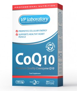 Коэнзим Q10 Антиоксидант VPLAB CoQ 10 100 мг 30 капс