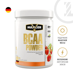 BCAA Maxler BCAA Powder без сахара 420 г (клубника-киви)