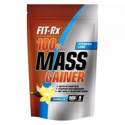 Гейнер FIT-Rx 100% Mass Gainer 900 г (ваниль)