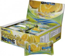 Батончики Quamtrax Nutrition Протеиновые батончики  Bars 35 г 32 шт (лимон)
